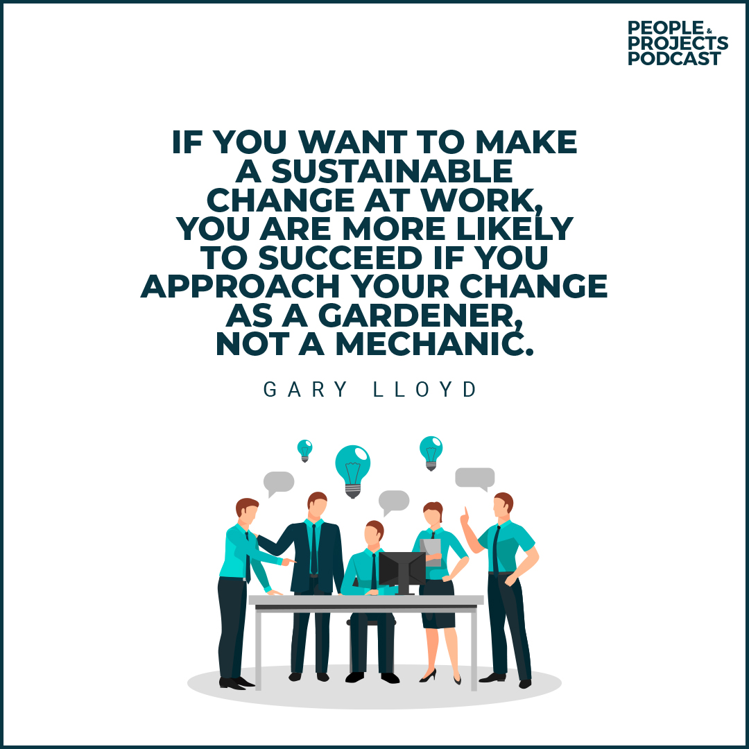 Andy_Kaufman's tweet photo. What does it mean for us to approach change as a gardener rather than a mechanic? For more insights from Gary Lloyd, queue up our discussion in episode 343. Thanks!
#projectmanagement #hapmo https://t.co/uH3LaLBIEq