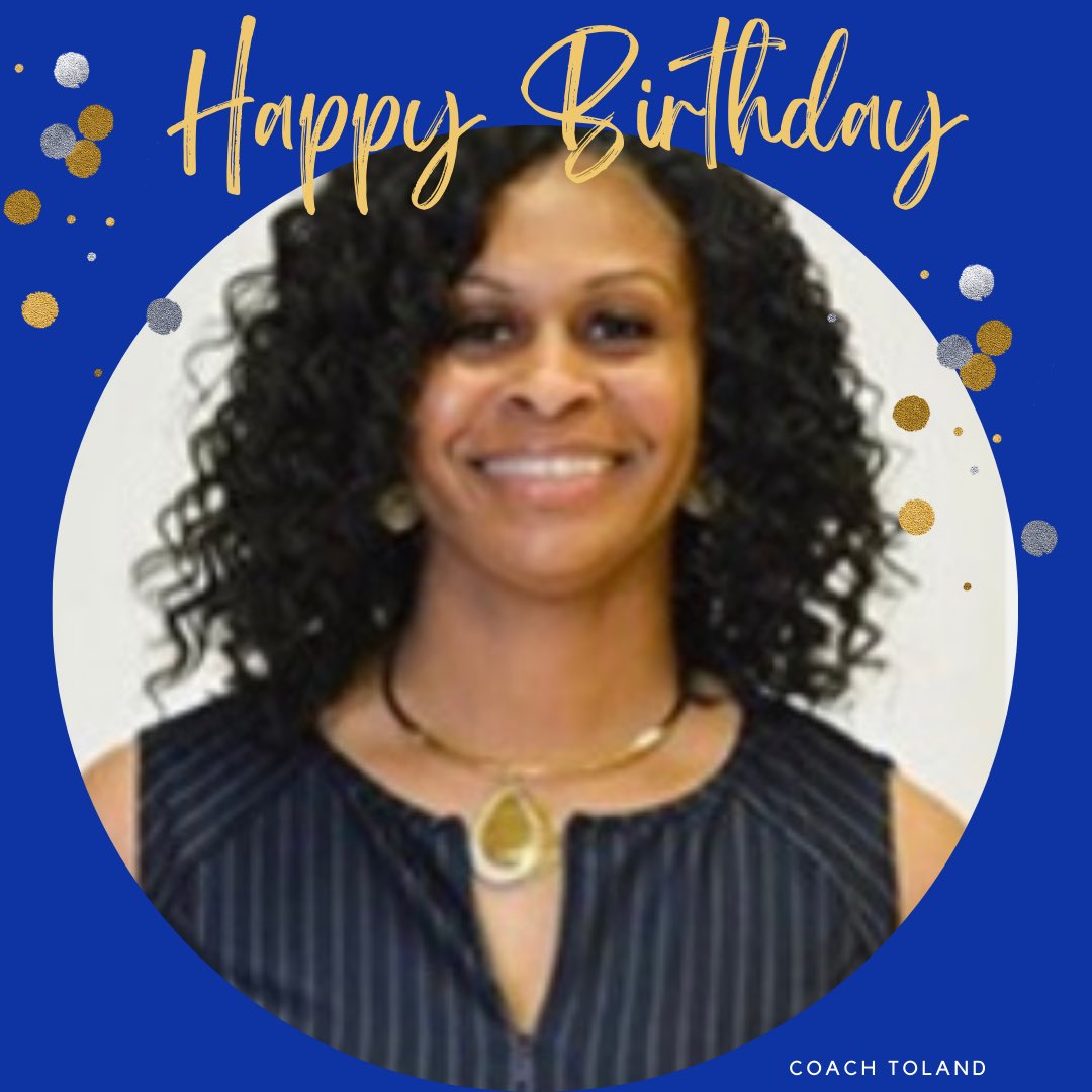 AllenU__WVB's tweet photo. Happy Birthday to our Women’s Basketball Head Coach, Coach Toland!! We hope you enjoy your day and wish you many many more!! 💙💛🐝🎊🎉 https://t.co/UKRVQJYL8C