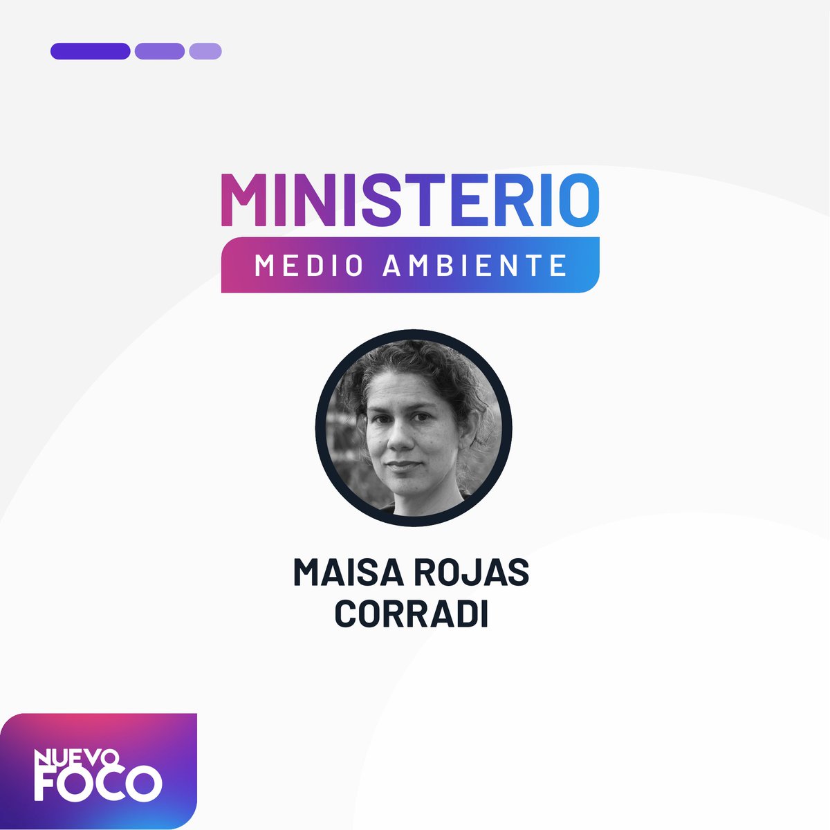 NuevoFoco's tweet image. Directora del @CR2_uchile y una de las autoras del último reporte del IPCC, felicitamos a la Física y Dra. en Ciencias Ambientales @Maisa_Rojas como nueva Ministra de Medio Ambiente 🌱🌎