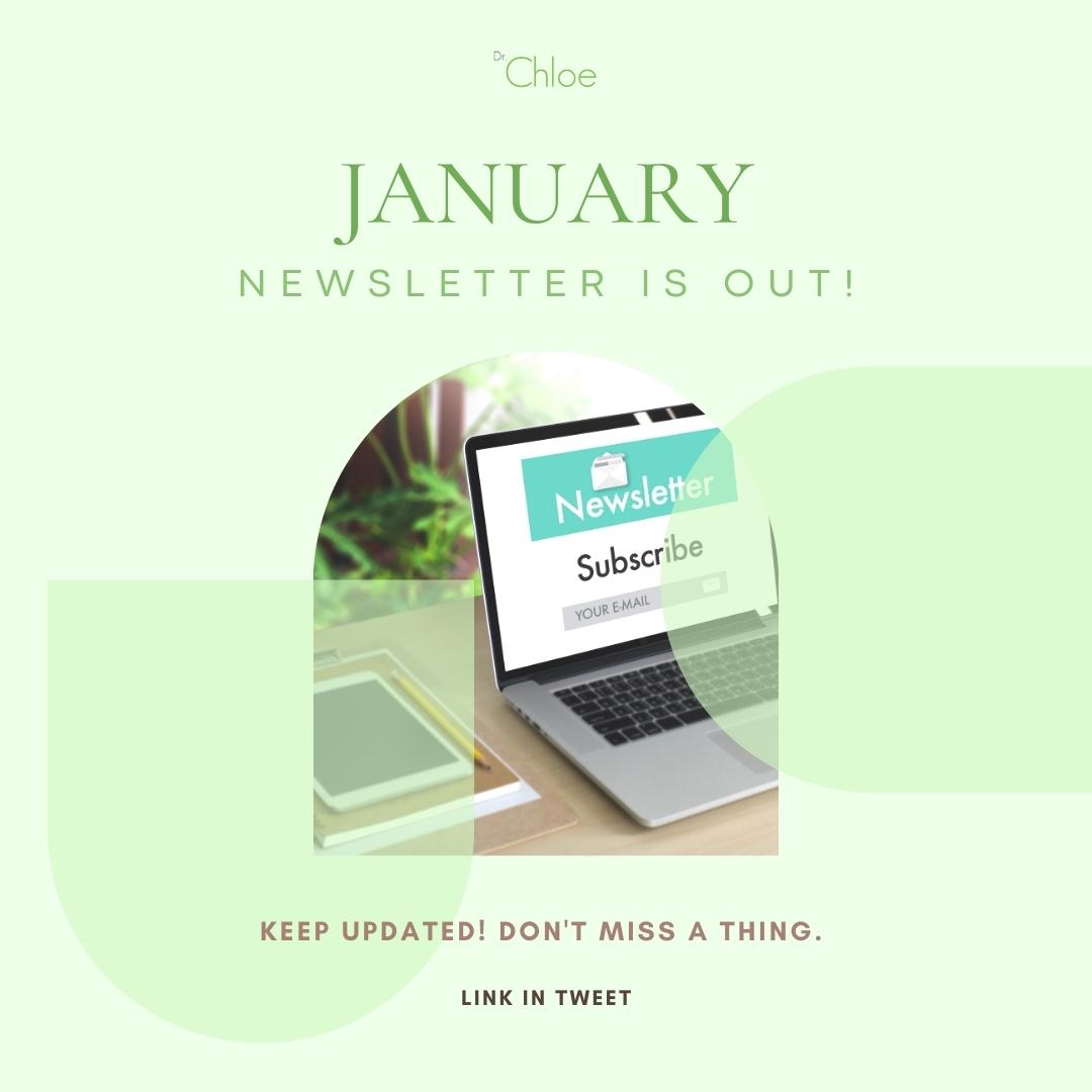 DrChloe_'s tweet photo. You don't wanna miss this- my January Newsletter is here! ๐
Read it here ๐ https://t.co/GLvpawcAIY
#updates #newsletter #january2022 #newyear #JanuaryNewsletter #news #announcement https://t.co/Y2pzNquACJ