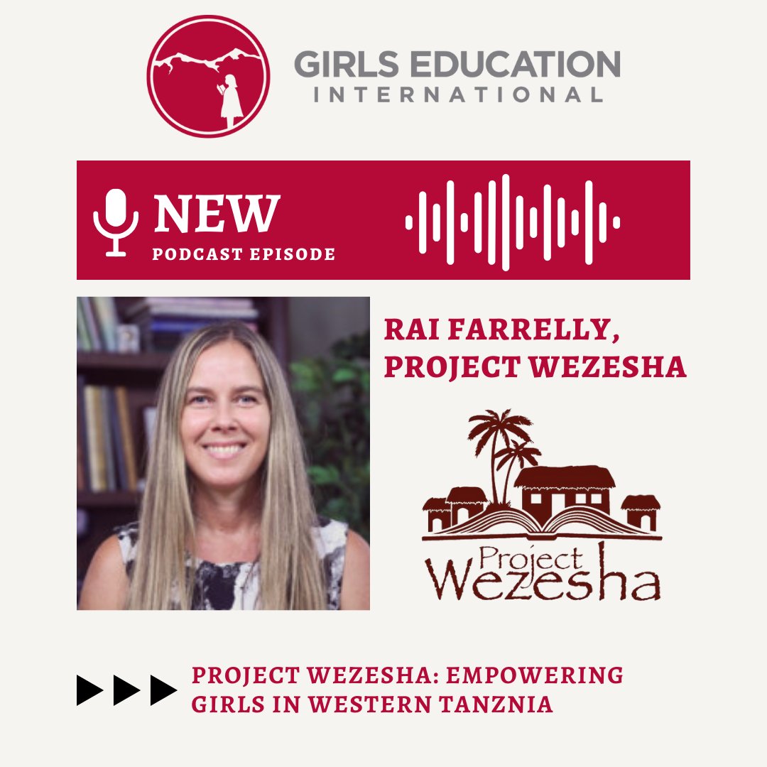 New year, new #podcast episode featuring longtime Girls Ed board member and changemaker, Rai Farrelly! Tune in to hear about Rai's inspiring journey working with communities in #Tanzania and her relentless passion for #education.

anchor.fm/girls-ed/episo…