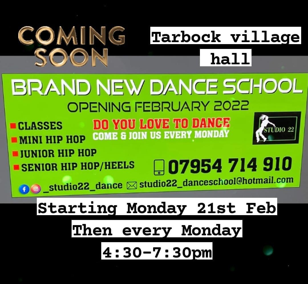 tarbockvilhall's tweet photo. Coming soon from 21st Feb then every Monday at tarbock village hall https://t.co/8ulpHOZTRt