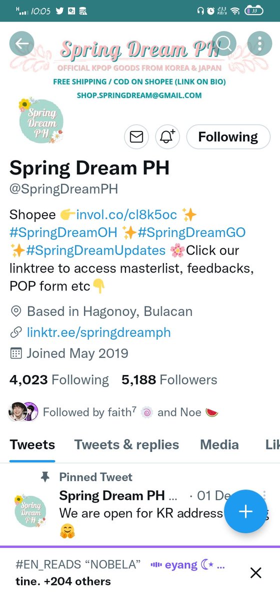 Yang_JungOne04's tweet photo. @SpringDreamPH SunWon β‘β‘β‘π€π» https://t.co/d7oOOar0Hd
