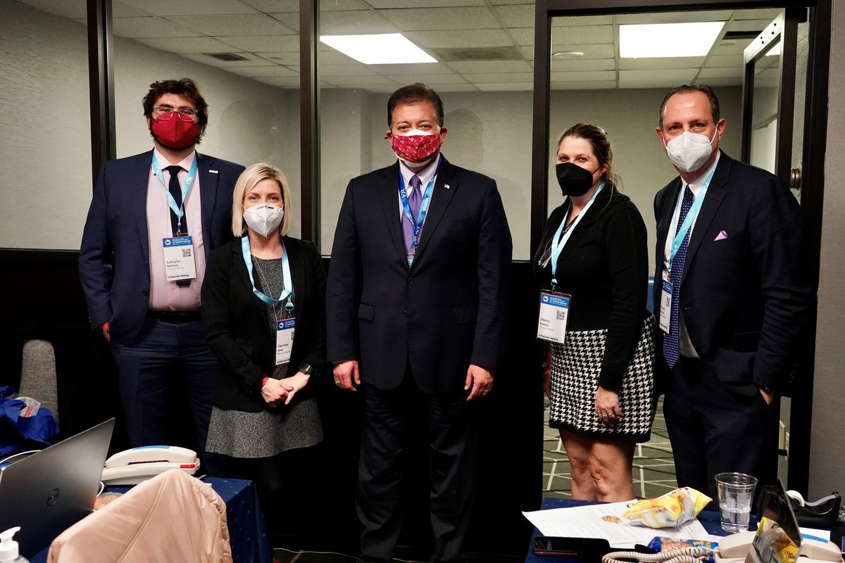 straussmedia's tweet photo. Working hard this week on behalf of our nation's mayors at their 90th annual meeting in DC. This is our 25th anniversary working with them and proud to work with such a prestigious organization! (Photo: Ralph Alswang) .#mediarelations #publicrelations #uscm #mayorsdc22 https://t.co/LSmYQaSZmn