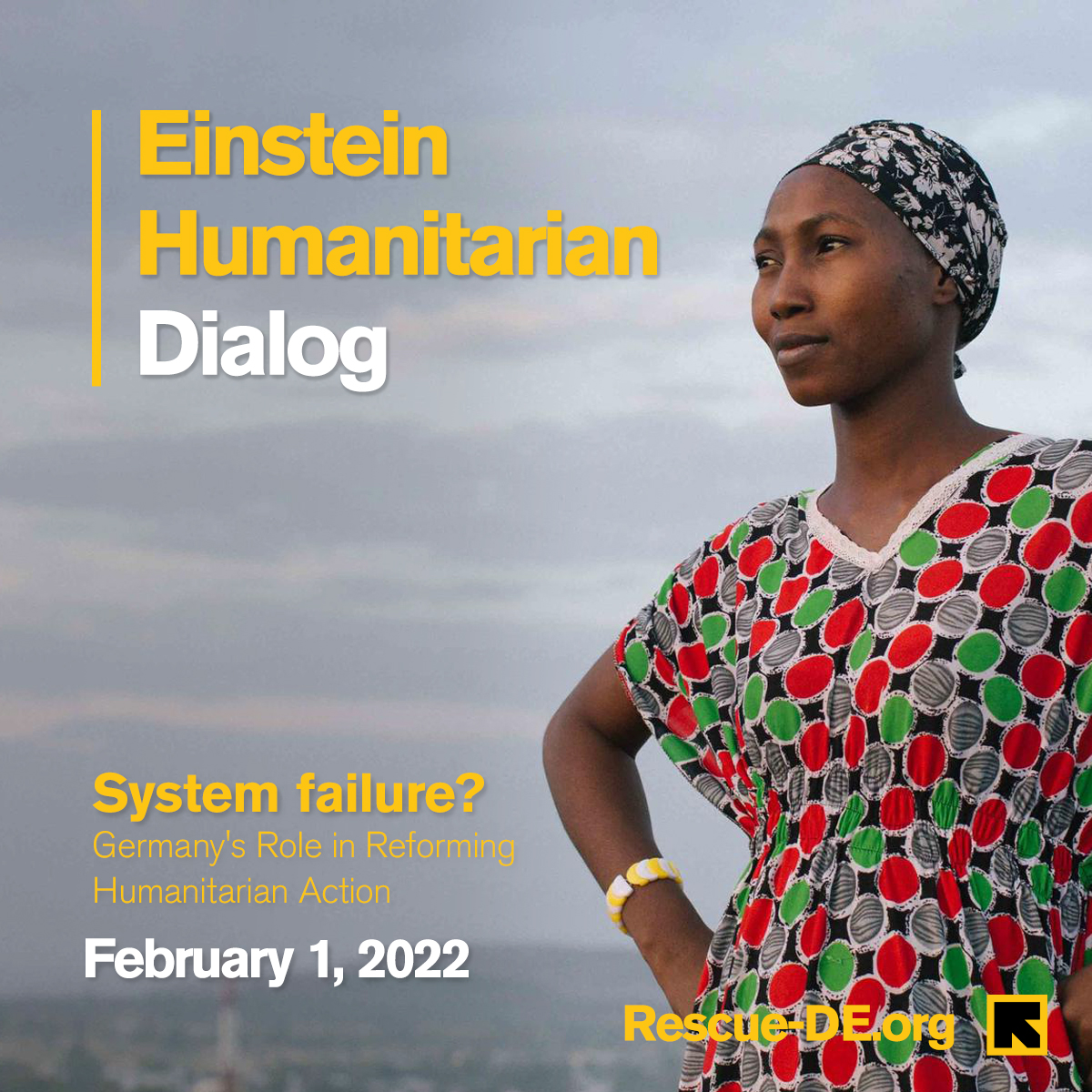 RESCUE_EU's tweet photo. Join us! 1st February is the IRC's next #EinsteinDialog by @RESCUE_EU.
Together with @DMiliband, @harlemdesir, Luise Amtsberg, Manu Gupta & Christoph Heusgen, we will discuss Germany’s role in reforming humanitarian action ↓
https://t.co/3HvXmBThtc https://t.co/hSC35zXy2T