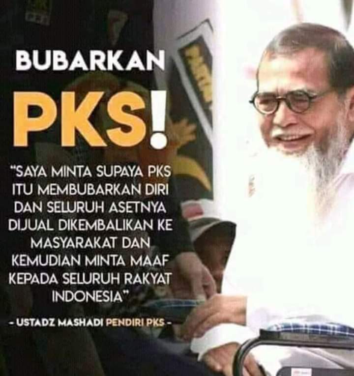 @tukangrosok___ @PKSejahtera #BubarkanPKS