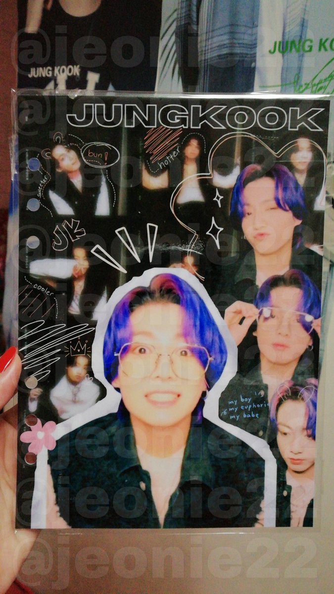 jeonie22's tweet photo. - mail ♥ ( #daechwiprod &amp; #teenieprintz )

Hi po @teenietannie , my jungkook a5 binder cover arrived to me safely! Thankyou so much po for printing him! And also thankyou so much po @daechwiprod for the soft copy of Jk!! I loved it po, super pogi hehe. Until our next po! 🤗💜 https://t.co/Z6neRgo49O