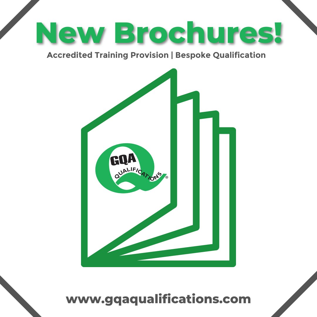 GQAQuals's tweet photo. Over the coming weeks, we will be releasing two of our newest brochures all about our ‘Accredited Training Service’ and a guide to our ‘Bespoke Qualification Service.’

Keep your eyes peeled for more updates…

#GQAQualifications #BigGreenQ #BespokeQualifications #Training https://t.co/ARLVFSSXwv