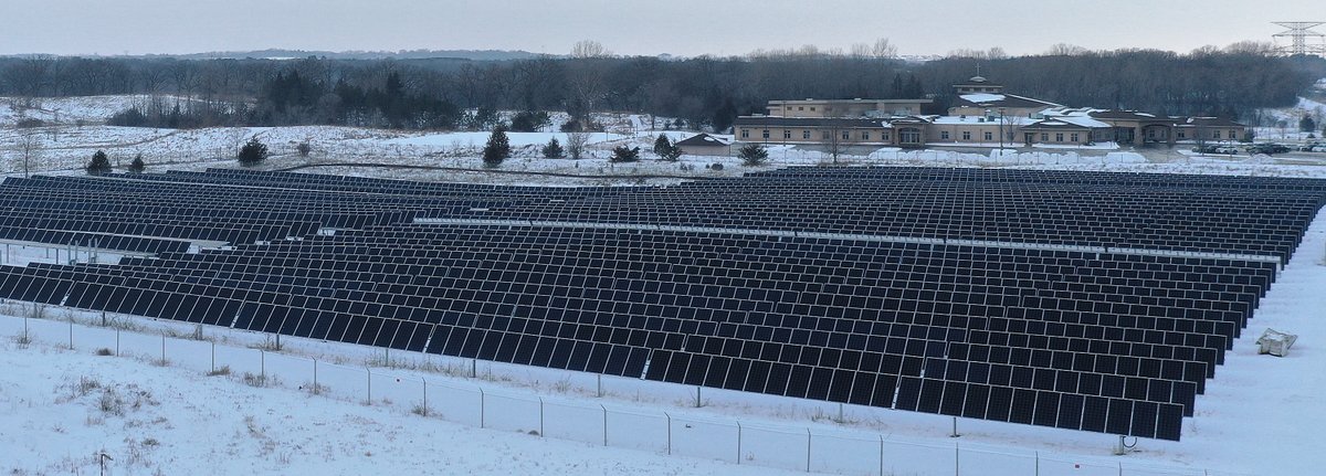 Tim Sexton (@timvsexton) on Twitter photo Just got new pics of 1 MW community solar on underused gravel pit. Saving $ with rents from vendor and guaranteed savings on electric bills. Air quality and carbon benefits are nice bonus, too. Thanks photo team <a href="/MnDOT/">Minnesota Department of Transportation</a>! Just got new pics of 1 MW community solar on underused gravel pit. Saving $ with rents from vendor and guaranteed savings on electric bills. Air quality and carbon benefits are nice bonus, too. Thanks photo team <a href="/MnDOT/">Minnesota Department of Transportation</a>!