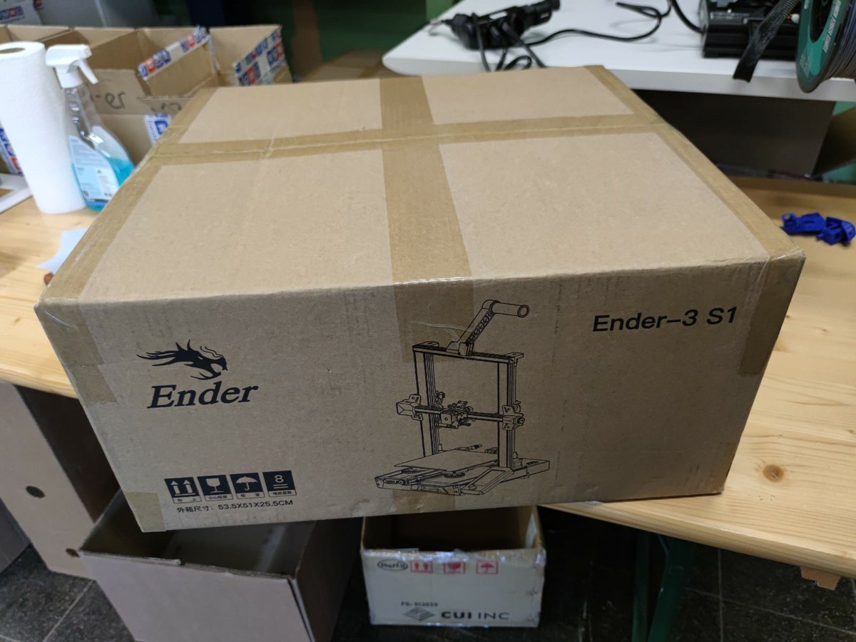 bastelgarage's tweet photo. Heute eingetroffen der Creality Ender 3 S1 kann ab sofort bei uns im Onlineshop bestellt werden:
https://t.co/kFKMYS6Rkv
#creality #ender #3dprinter #printer #3d #switzerland #3dprint #creality3dprinter https://t.co/3cBK7cq9k4