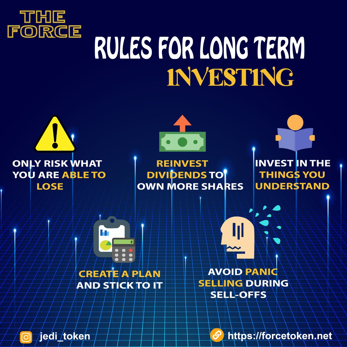 1ForceToken's tweet photo. Nothing will pay off more than educating yourself when it comes to investing. Do the necessary research and analysis before making any investment decisions.
.
.
.
#TheForceToken #TheForce #StarWars #Burn #Reflections  #Memes #Liquidity #MemeCoin #Crypto #CrytoMemeCoin #Bitcoin https://t.co/vrAgLHLzjb