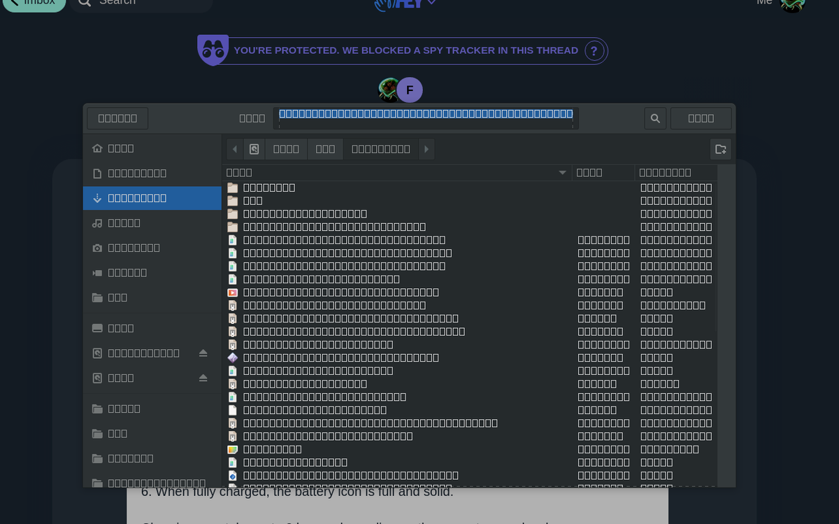 snyder's tweet photo. @heyhey Ya'll ever going to fix your little unicode decoding problem? (Running official snap in Fedora 35) https://t.co/8cVDeNX0oV