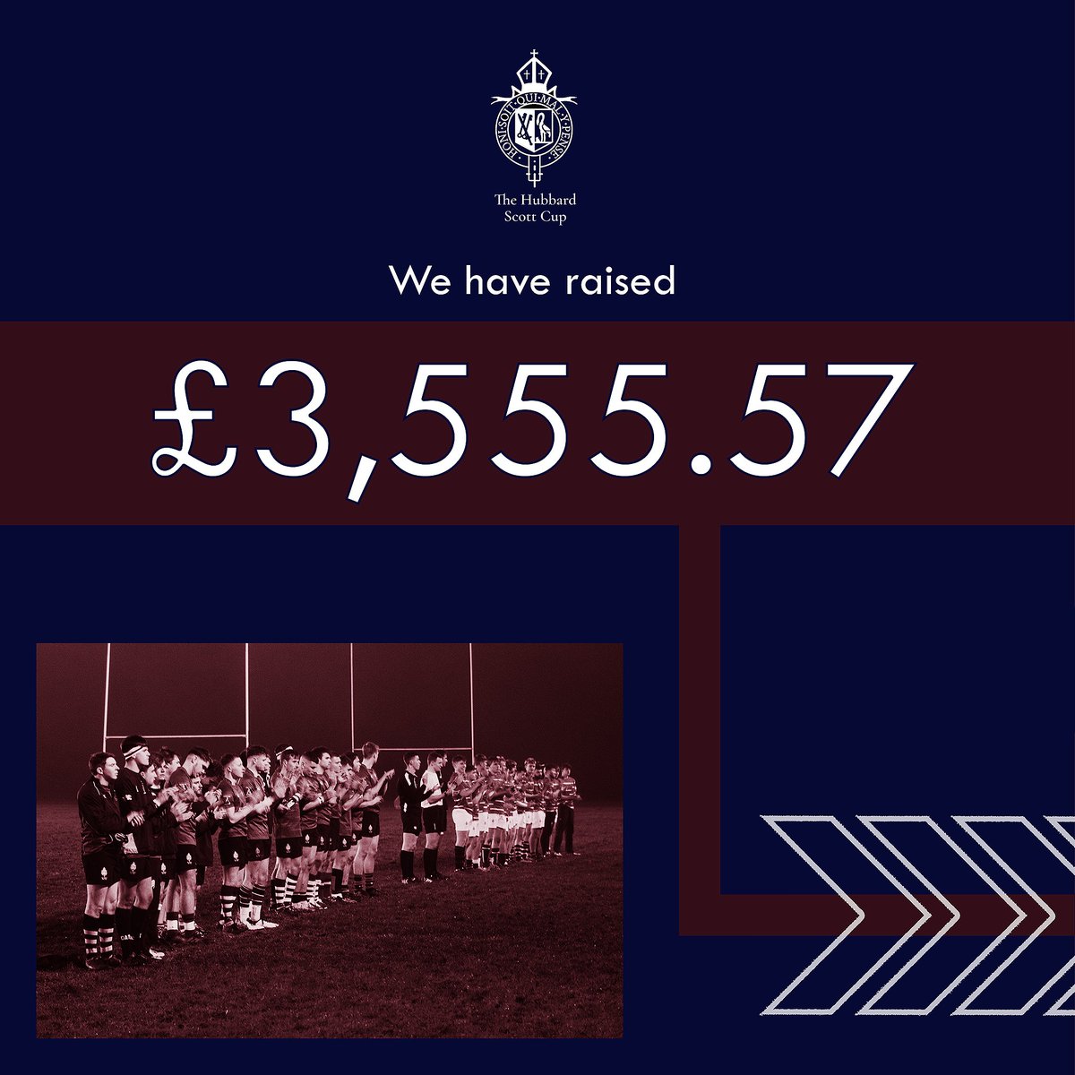 the_HS_cup's tweet photo. We are delighted to share that we raised a grand total of £3,555.57!

Thank you for all your wonderful support! The Hubbard Scott Cup will return… https://t.co/OdPXOAyiae