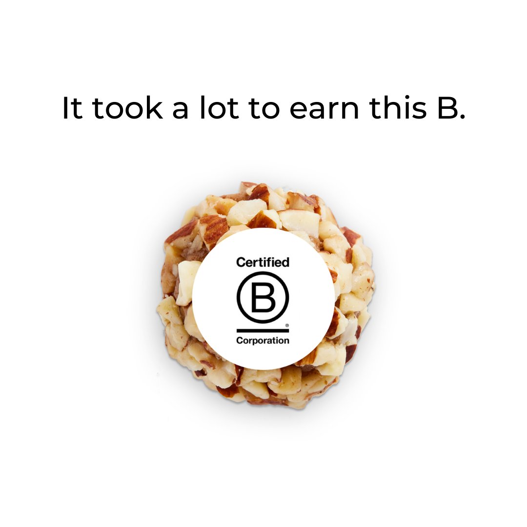 We're one of just about 200 US food companies that have met the highest standards in social and environmental performance, transparency, and accountability. When it comes to doing business right, it doesn't get any better than B.