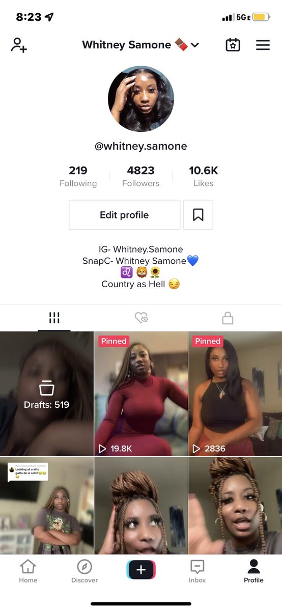 WhitneySamone's tweet photo. Follow ya girl ☺️ https://t.co/qLMFMVpzJN