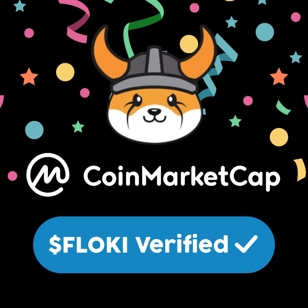 PopWillEat's tweet photo. @CoinMarketCap a big thank you from $FLOKI 🔥🎉

@RealFlokiInu #FLOKI #FLOKIDAO 
#POWERTOTHEPEOPLE ✊ https://t.co/q1Cn4PawrD