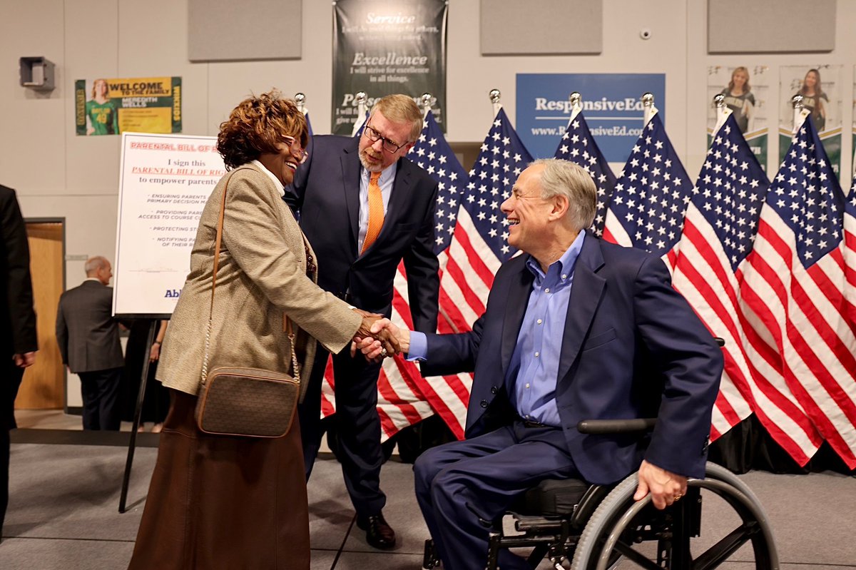 GregAbbott_TX's tweet image. Parents. Matter.

Under my Parental Bill of Rights, we will amend the Texas Constitution to reinforce that parents are the main decision makers in all matters involving their children.