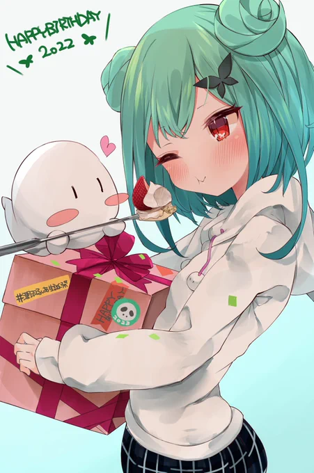 お誕生日おめでとう!!!💀🦋✨💀🦋✨
#絵クロマンサー
#潤羽るしあ生誕祭 
