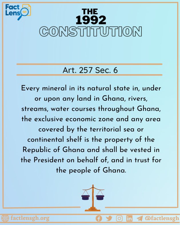 FactLensGH's tweet photo. How your Constitution 📜 https://t.co/oiVNBbmqet