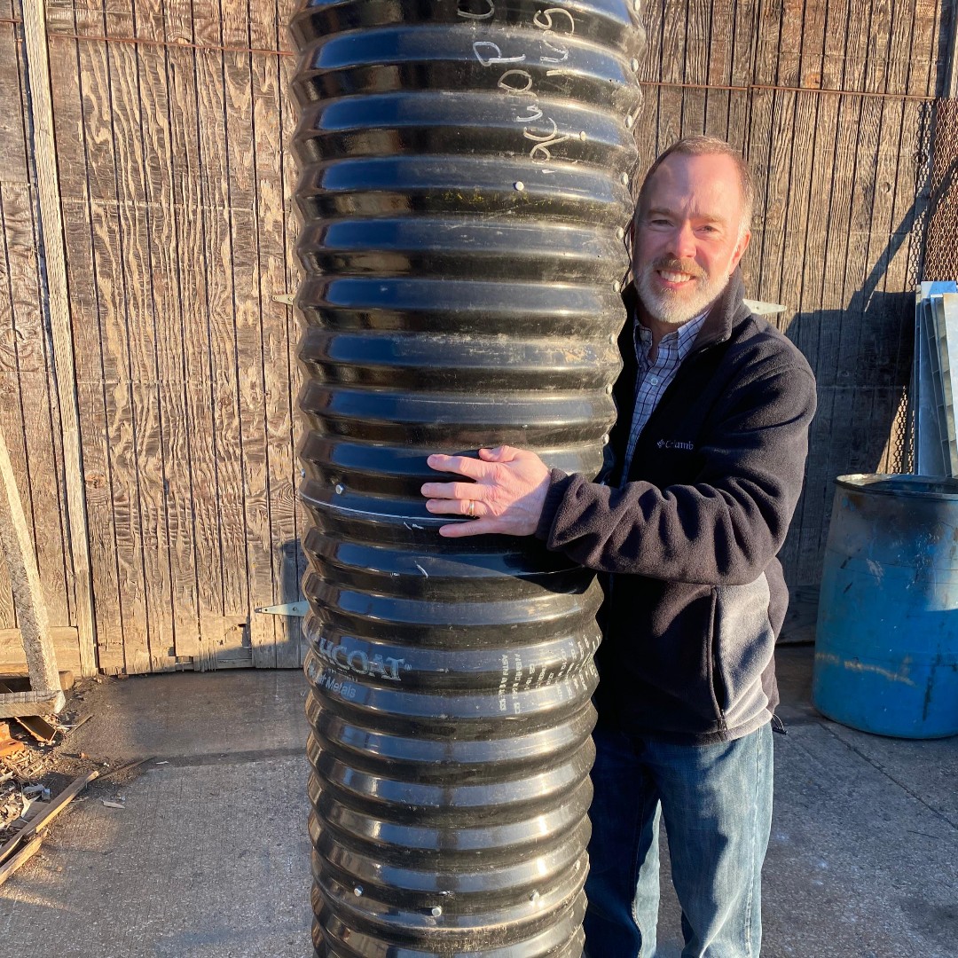 corrugatedsteel's tweet photo. What's better on a cold day than a nice warm hug!? Here's a nice warm hug from all of us to you on #NationalHuggingDay! #Steel #BuildUsingSteel #SteelSustains #CSP #NCSPA Special Thank You to our friends over at Metal Culverts for the hug! https://t.co/yr3OJpqkLE
