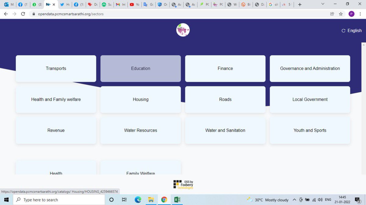 pcmcindiagovin's tweet photo. #PCMCOpenDataWeek
Pimpri Chinchwad Smart City launched a citizen engagement platform called "open data dashboard” on account of open data day.
#AmritMahotsav #DigitalTransformation @AmritMahotsav @MoHUA_India @SmartCities_HUA @pcmcindiagovin @PuneUniv https://t.co/0fWjDu1Tth