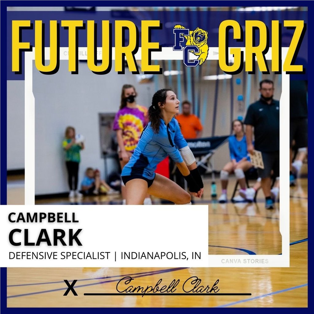 FCGrizVball's tweet image. Help us welcome incoming Freshman DS Campbell to the Griz family!