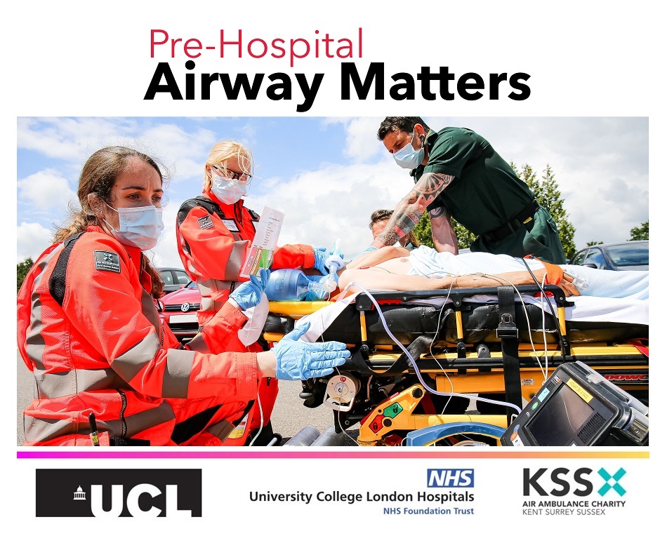 Pre-Hospital Airway Matters is coming on 31st January!
Airway Matters is a six-week Massive Open Online Couse (MOOC) &amp; there is now a week of advanced pre-hospital airway management content. 
Enrol at: futurelearn.com/courses/airway… 
<a href="/airambulancekss/">Air Ambulance Charity Kent Surrey Sussex</a>, <a href="/uclh/">UCLH</a>,