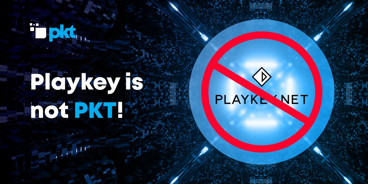 pktcash's tweet photo. Playkey is not $PKT!
#pkt #pktcash #wpkt #playkey https://t.co/AKZ4srYu73