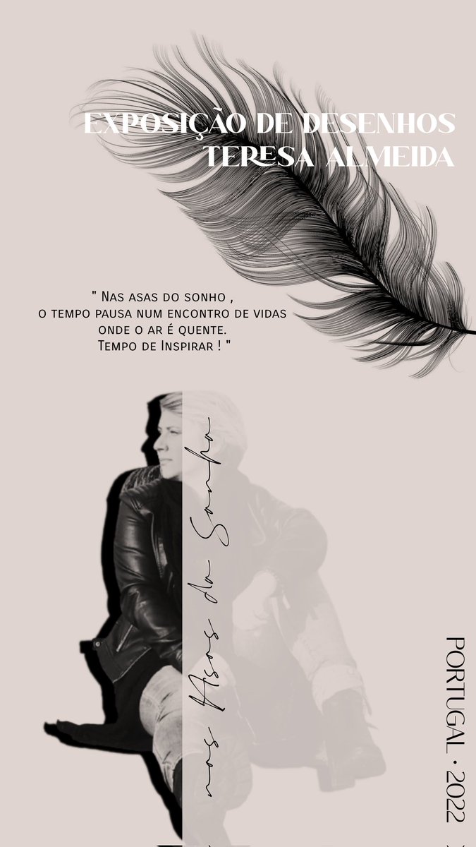 ▪︎EXPOSIÇÃO DE DESENHOS ▪︎
           × ᴛᴇʀᴇsᴀ ᴀʟᴍᴇɪᴅᴀ × 

       "🎨 nas ASAS do SONHO " 
          
    #DemetÖzdemir • <a href="/dmtzdmr/">Demet Özdemir</a>