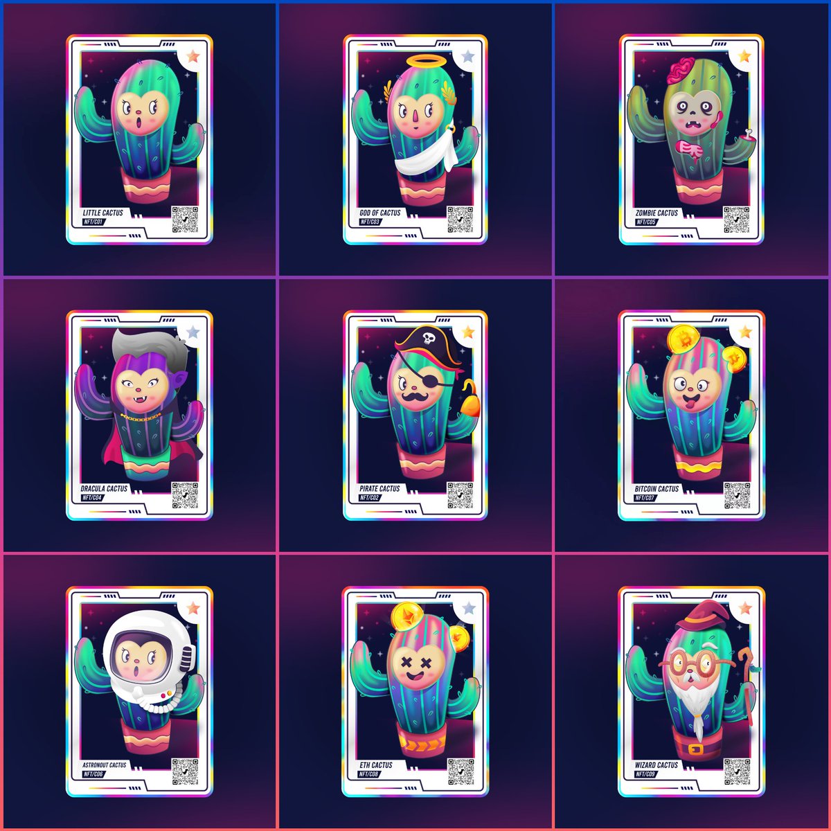 Cactus card collectibles 
Available at hic.af/ardyindrawijaya