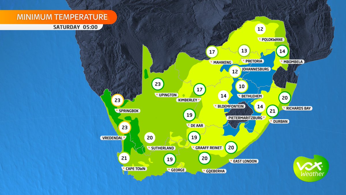 VoxWeatherZa's tweet photo. ❗🥵❗HEATWAVE ALERT❗🥵❗

Scorching weekend ahead for the Cape Provinces during   #Heatwave conditions that will last up until Sunday

Watch Meteorologist Annette Botha LIVE at 6PM for more details on what you can expect

#voxweather #heatwave #hot https://t.co/OmsbOTn6iQ