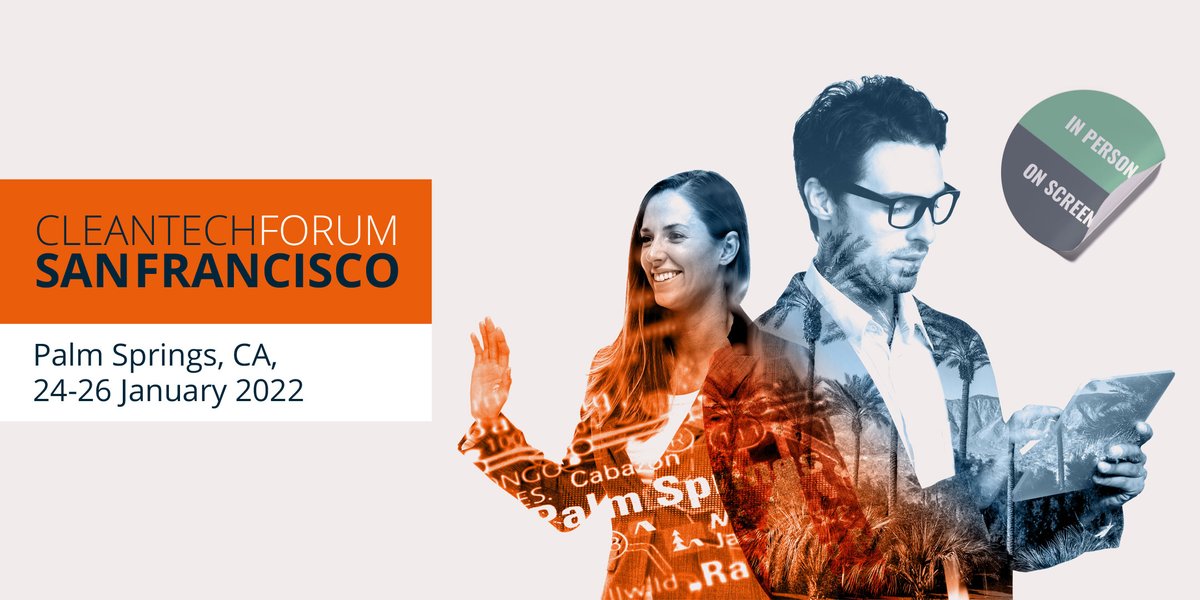ZeroAvia's tweet image. Our CEO @valerun will speak at the #CleantechForum San Francisco on January 24-26th, hosting the 'Driving the Future of Aviation: Hydrogen Electric Engines in Every Aircraft' session at 5:30 pm PT. Register here to attend: cleantech.com/event/cleantec…
#cleantech