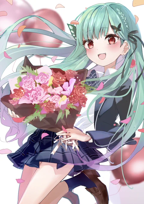 Happy birthday!!!💐🎉 #絵クロマンサー 