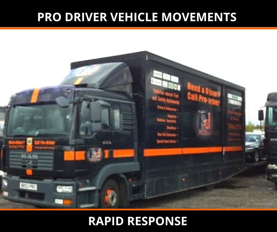 ProDriverUK's tweet image. We have a rapid response team here at PRO-Driver, who can deal with your vehicle movement requirements. Discover more about how this could benefit you on our website.

Go to - pro-driver.co.uk/vehicle-moveme…

#Vehicle #Movements
