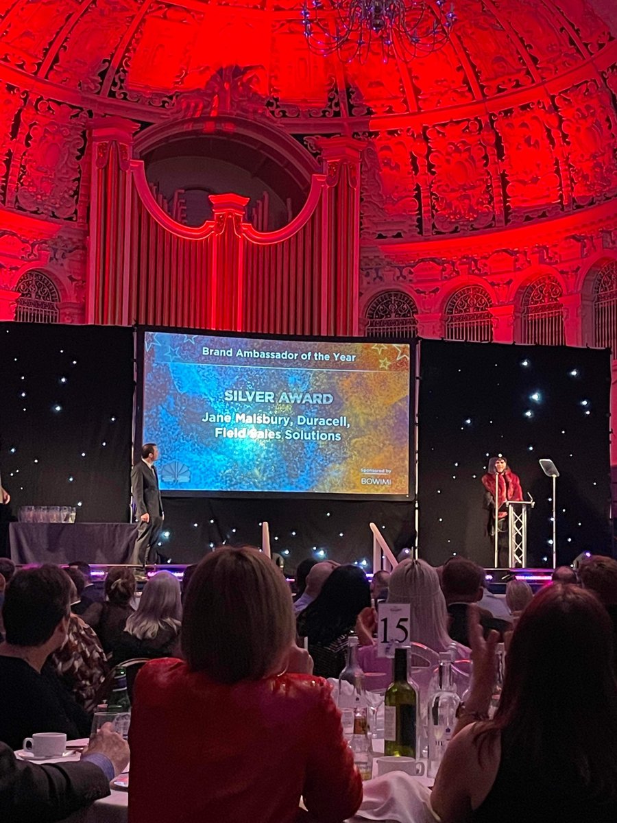 F_S_Solutions's tweet photo. Huge congratulations to Jane Malsbury from our Duracell team for receiving SILVER in the highly competitive category of 'Brand Ambassador of the Year' at the FMBE awards!
On behalf of everyone here we are all extremely PROUD of you!⭐🎉👏
#baoftheyear #fmbe
@fmbeawards https://t.co/VSUMg4RRA6