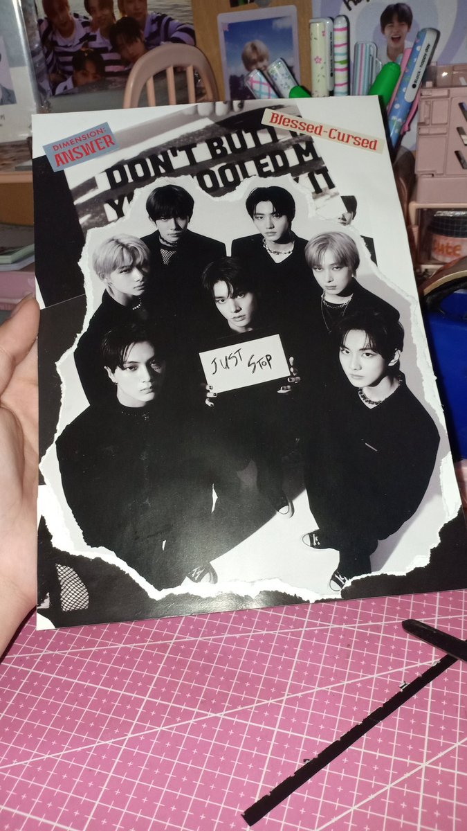 DOKYEOMINNIIEE's tweet photo. WTS / LFB 

ENHYPEN A5 AND A4 BINDER COVER COMMS 

- handmade
- can do ot7 / by member / multiple members 
- as of now d:d albums and d:a albums ang avail !! 

A5 - 90
A4 - 180

mop : gcash 
mod : sco / ggx 

DM ME IF INTERESTED https://t.co/iap8FBiH5m