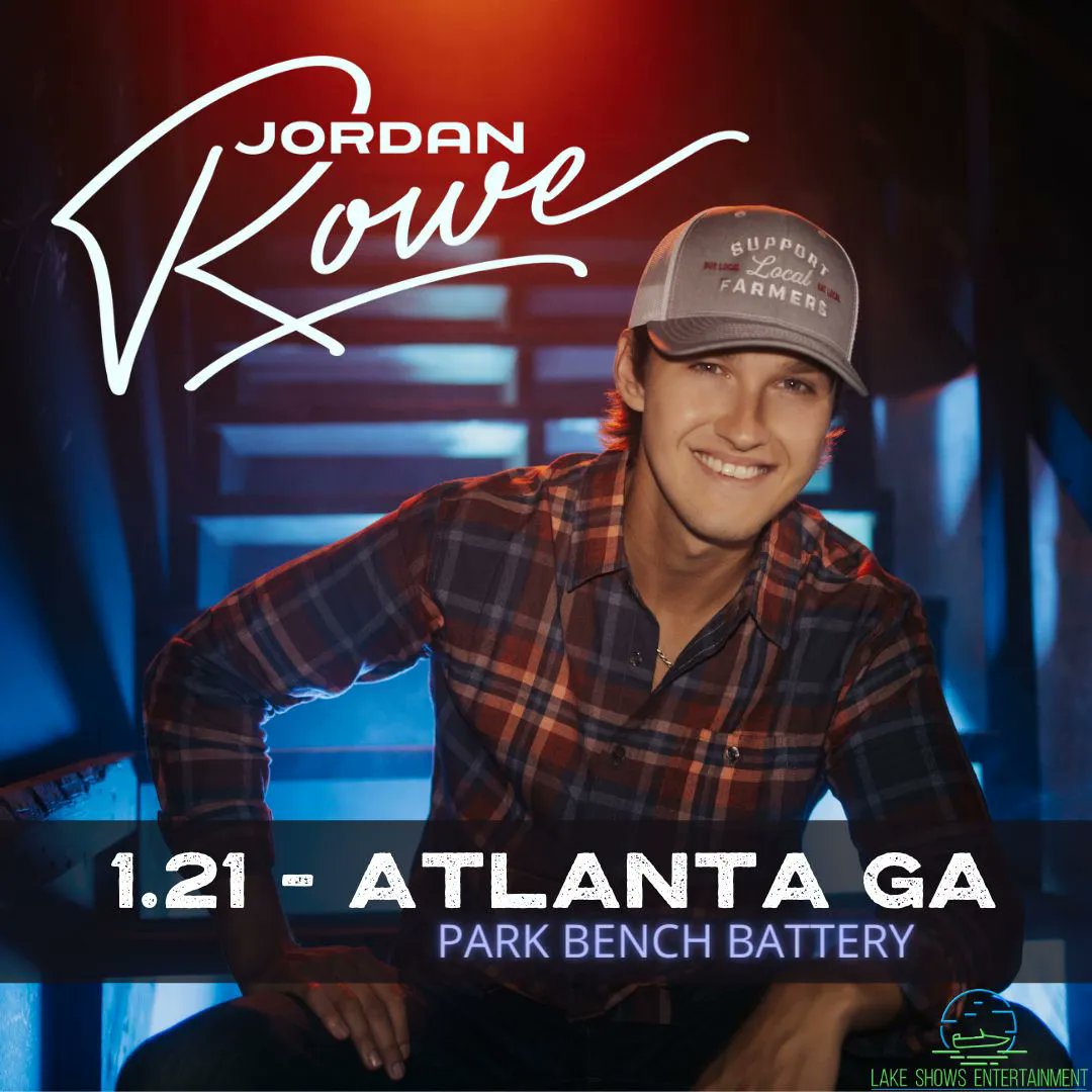 ShowsLake's tweet photo. Tonight! @jordanrowemusic takes the stage @ParkBenchBat.  Doors at 6:30, show starts 7:30.

@samdcartermusic fires us up and gets the party started.

Y’all come on out and hear some Country Music! 🙌🏻

🎟 here: https://t.co/no1mRWgtDj https://t.co/BsSllIyvzg