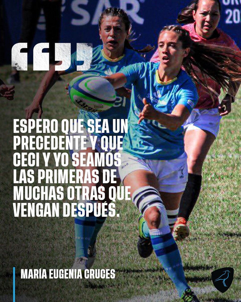 TerasUruguay's tweet photo. 💬 @maru_cruces 🇺🇾 y el salto al profesionalismo del rugby femenino. https://t.co/VAGNGQ6hdg