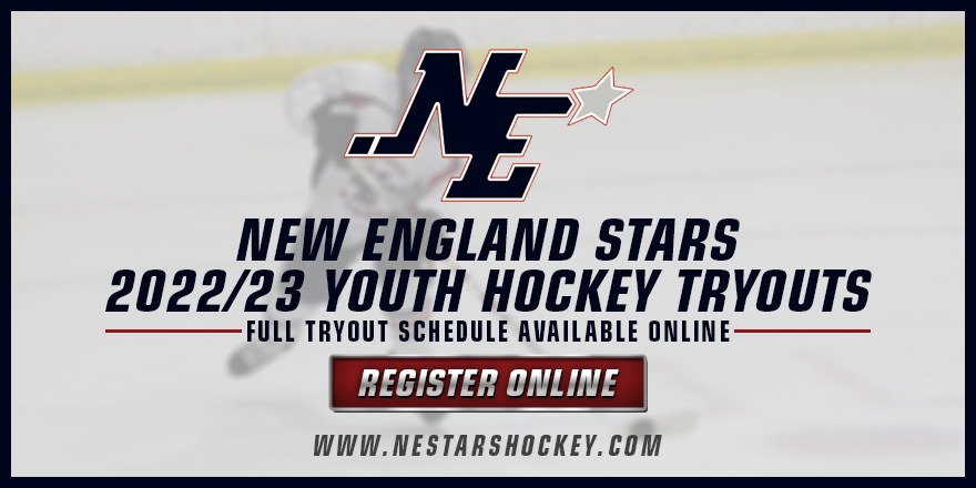 nestarshockey's tweet photo. 2022/23 Tryouts Dates and Program information are now live! For more information, visit our site here - https://t.co/dmmqdnyiyK #NEStars https://t.co/G0fGEZ0Kky