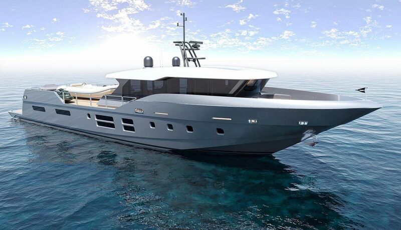 sytreports's tweet photo. #Firstime: Canados Yachts has revealed the renderings for the Oceanic 100 Shadow, which is currently under construction and scheduled for delivery in 2023! Read more here:

https://t.co/nRpSkeQwOO
#newyacht #yachtnews #superyacht #yachtworld #yacht #yachtlifestyle #lifestyle https://t.co/FFOfKgtRX1