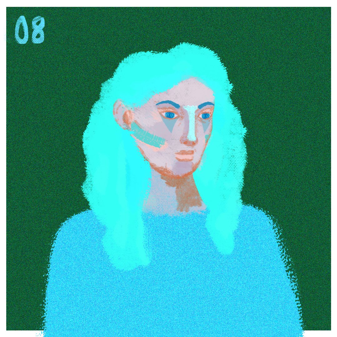 WorldofEscador's tweet photo. Citizen 08 of Escador is a blue girl from the #NFTProject World of Escador. But despite being blue she's happy about the weekend! Have a great Friday #NFTCommunity 

#NFTs #nftcollector #NFT #nftart https://t.co/qIgUaKTJnp