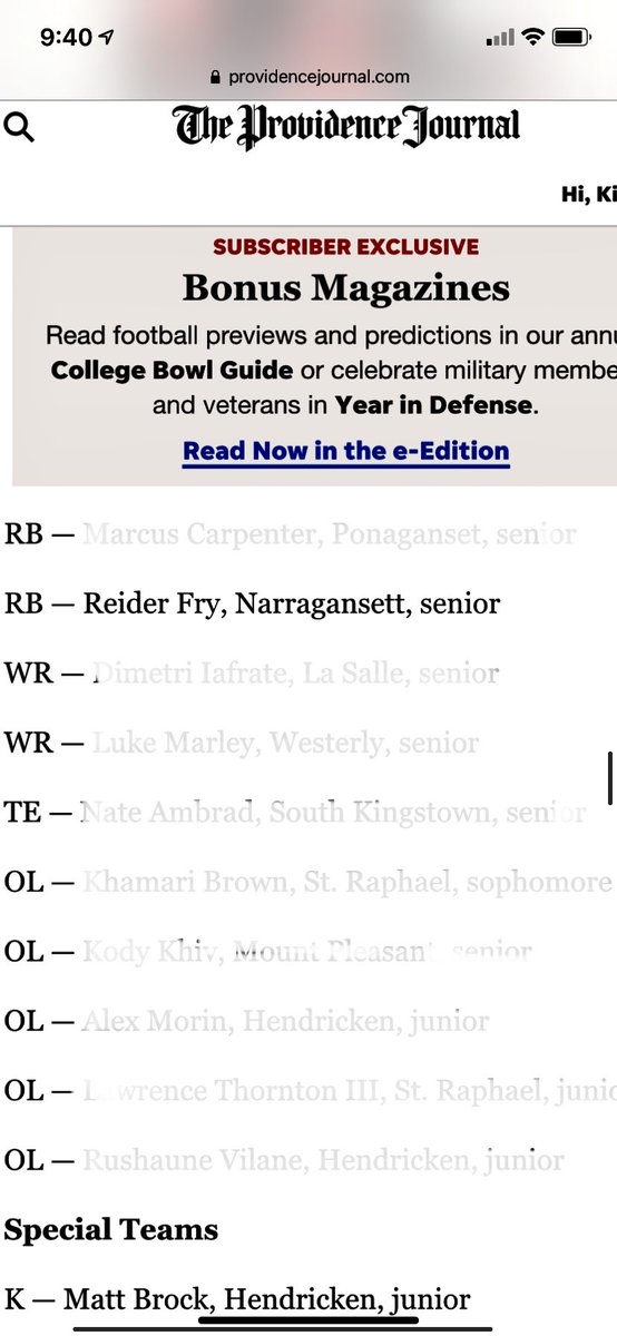 FryReider's tweet photo. ‼️Blessed to be announced all state in the 401🌊‼️ https://t.co/LjdOWwVhXs