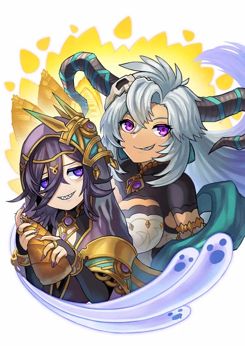 リッチとフェディエル
闇古戦場お疲れ様でした〜!りっちょとフェディエルさんのコンビが強かった…!! 