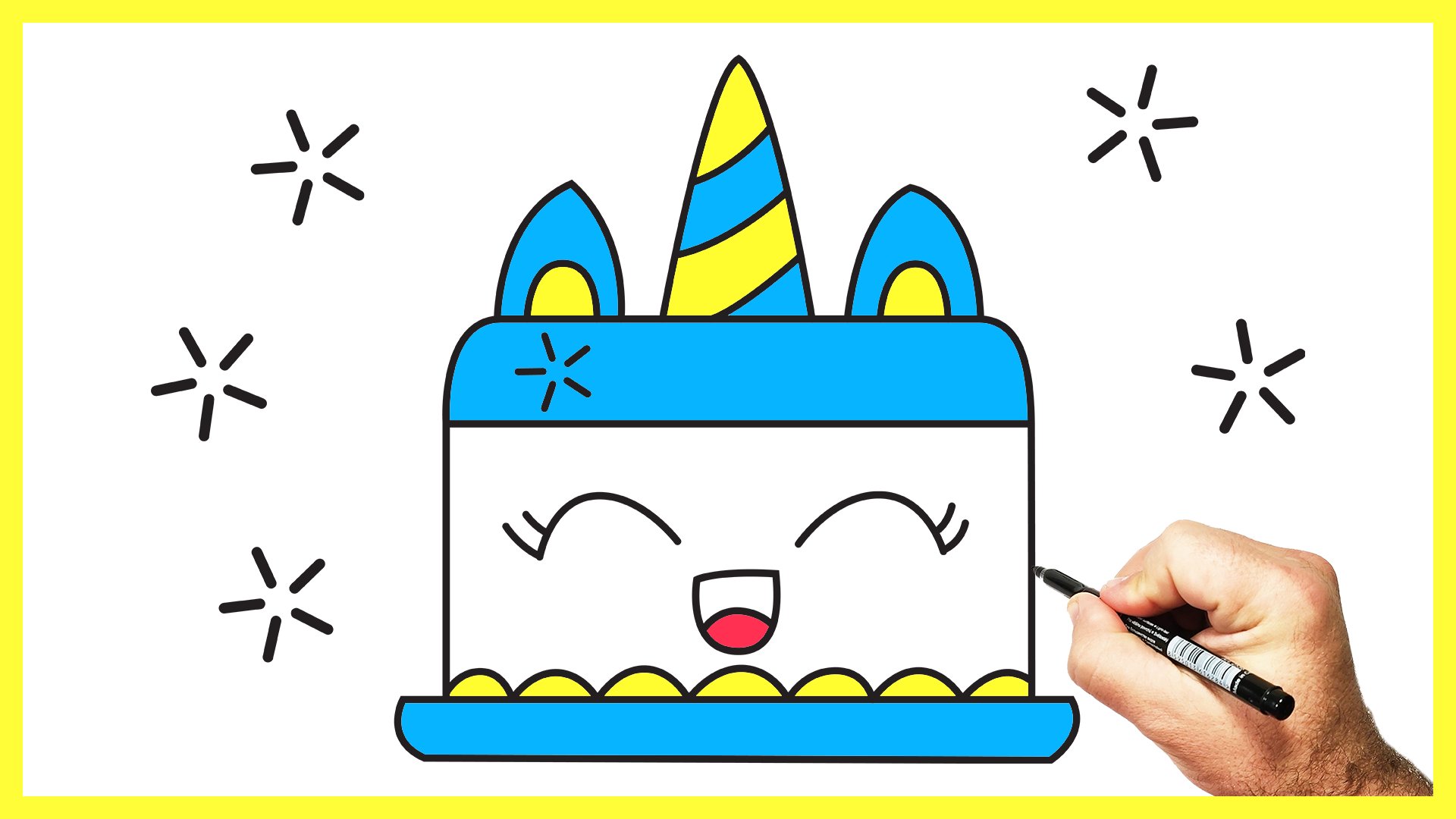 Update 159+ birthday cake sketch image super hot in.eteachers