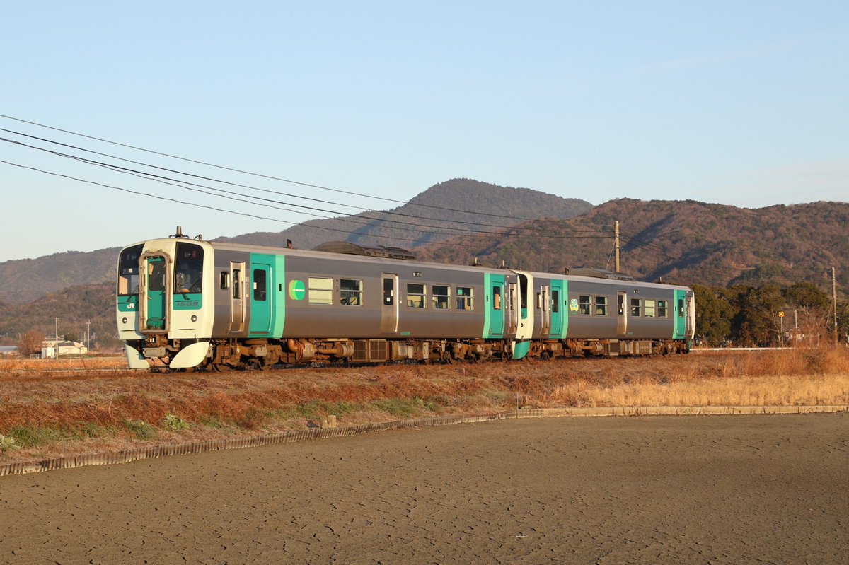 1/16 分 高徳線 撮影地は池谷～勝端 ①955D列車 キハ47系 2両 (首都圏