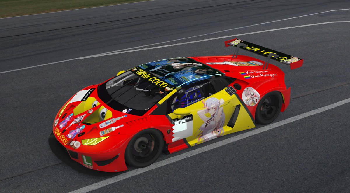 Carbutron67's tweet photo. El histórico Team Coco and Waifus está ya preparado para las 24h de Daytona.

A luchar por la victoria en el primer split.

@XaviSM_97 https://t.co/ewoILRrraQ