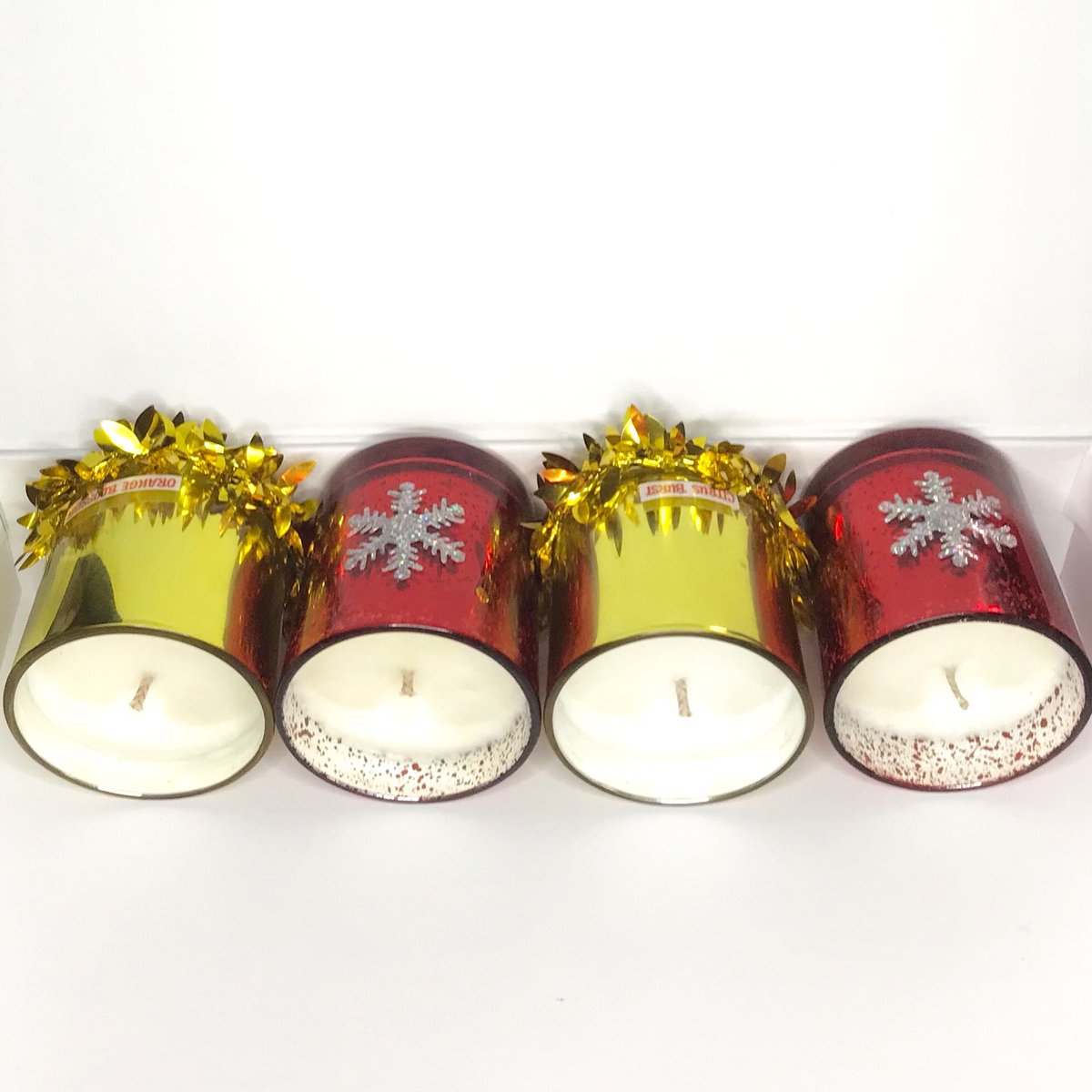 allurebyzee's tweet photo. We made a collection for the festive season and we are glad our clients loved it. Cheers to more seasonal candles 🥂 https://t.co/jrXy7oR3sx