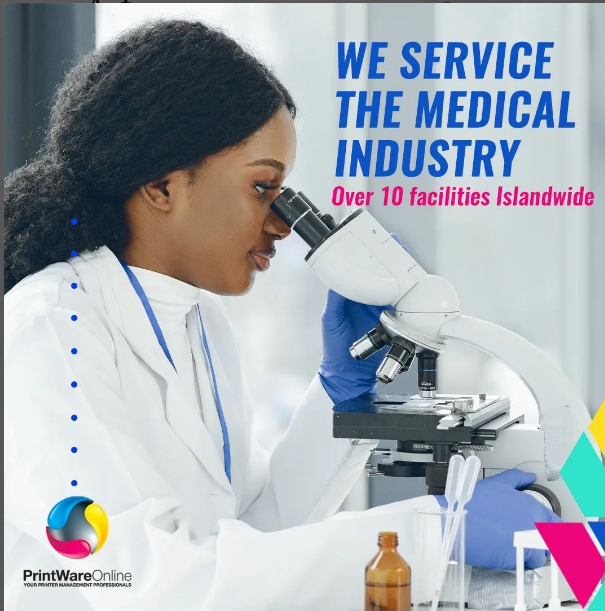 PrintWareJa's tweet photo. Did you know that Printware services a number of hospitals &amp; healthcare offices within the industry?

Many medical providers use paper for:

Medical Reports

Lab Test Results

Consent &amp; Intake forms

Prescription Labels

Billing and receipts

Insurance Correspondence https://t.co/cuQoojp8RJ