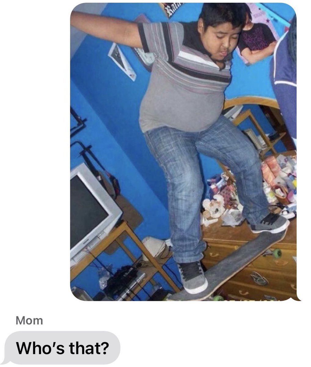 ind070's tweet image. Every time I send my mom a meme.