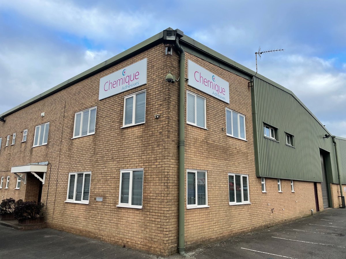 From Production to Property! Thanks to <a href="/Chemiqueuk/">Chemique Adhesives & Sealants Ltd</a>  for putting their signage faith in us! #FridayFeeling! 🤗